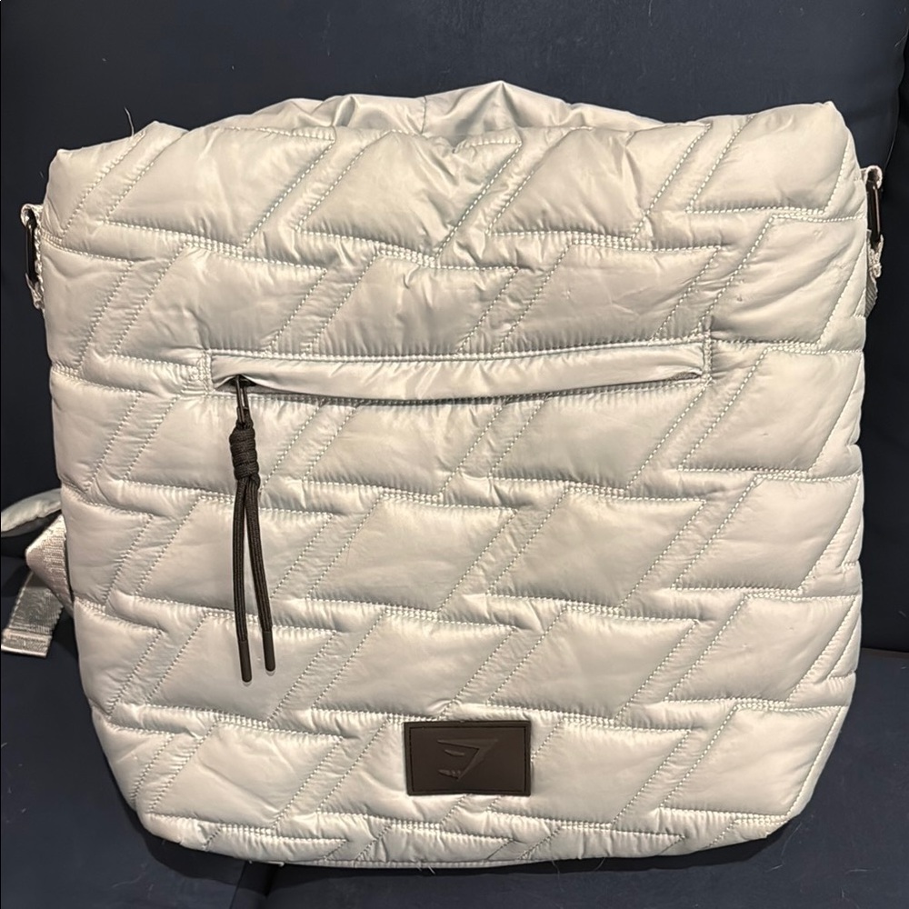 Gymshark mint Quilted Tote Bag